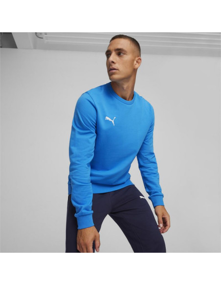 Bluza puma team goal casuals crew neck sweat m