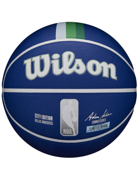 Piłka do koszykówki wilson nba team city collector dallas mavericks ball