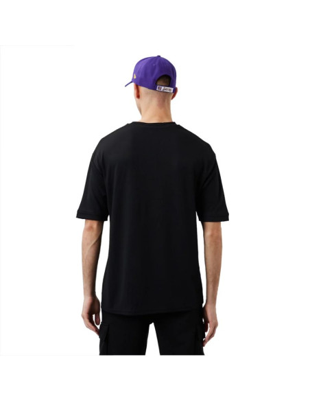 Koszulka new era nba los angeles lakers script mesh tee m