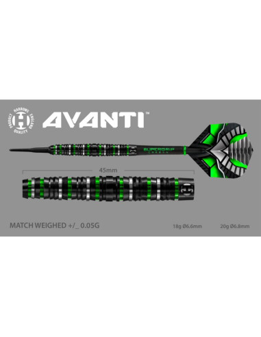 Rzutki harrows avanti 90% softip