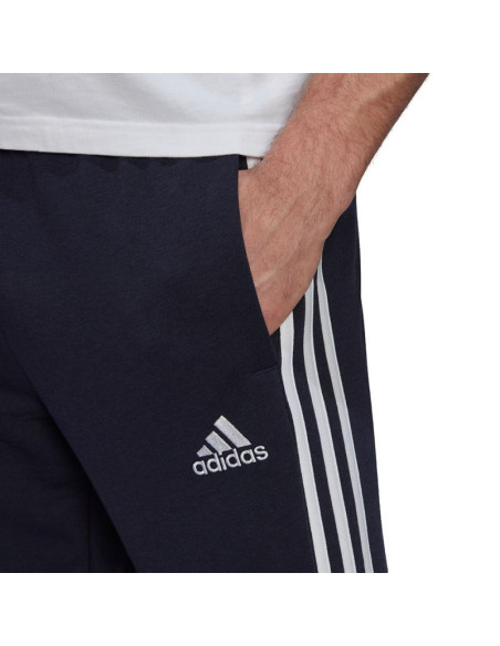 Spodnie adidas essentials tapered elastic cuff 3 stripes pant m