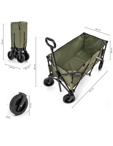 Wózek transportowy składany meteor