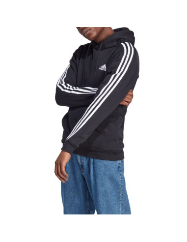 Bluza adidas essentials fleece 3-stripes hoodie m