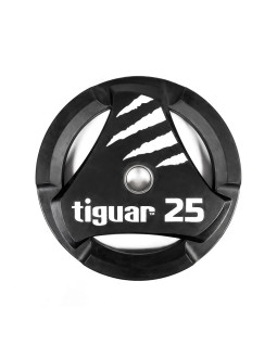 Talerz olimpijski tiguar pu 25 kg ti