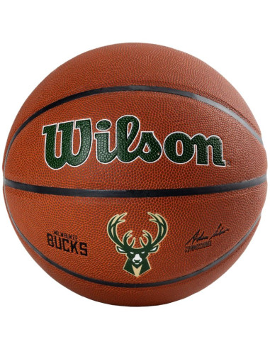Piłka wilson team alliance milwaukee bucks ball wtb3100