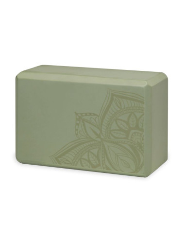 Kostka do jogi gaiam celery point