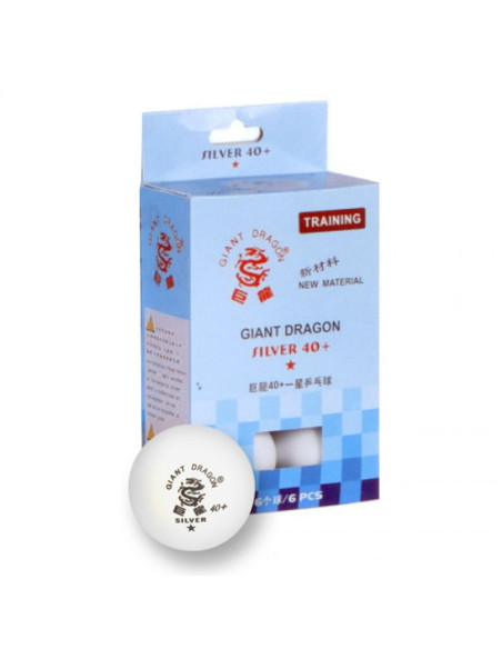 Piłeczka do ping ponga smj silver star 6 szt