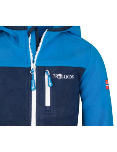 Kurtka polarowa trollkids kids stavanger jacket jr 706