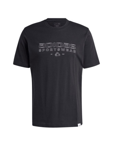 Koszulka adidas tech linear graphic m