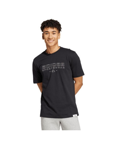 Koszulka adidas tech linear graphic m