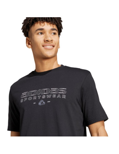 Koszulka adidas tech linear graphic m