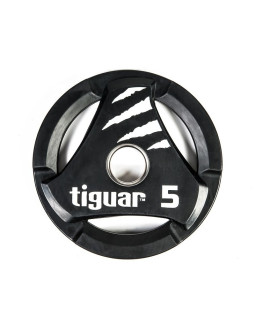 Talerz olimpijski tiguar pu 5 kg ti