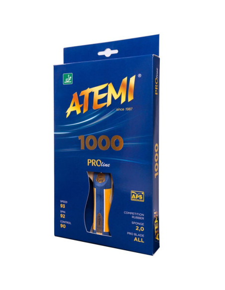 Rakietka do tenisa stołowego atemi 1000