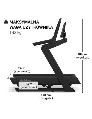 Bieżnia elektryczna nordictrack x16