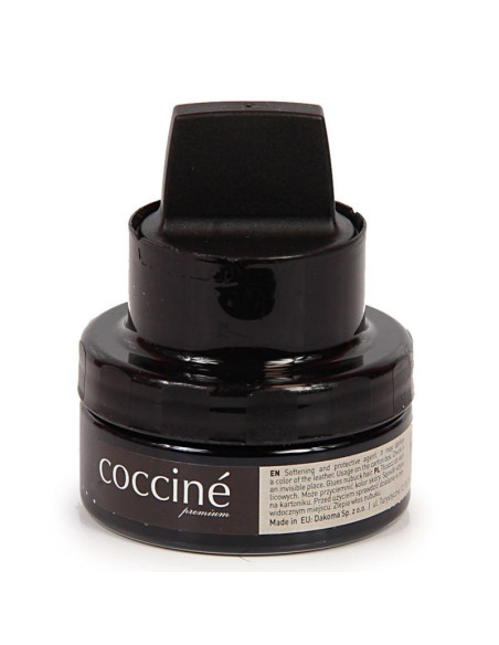 Preparat coccine czarny tłuszcz do skór licowych