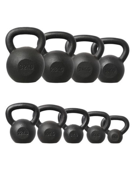Kettlebell żeliwny hms kzg
