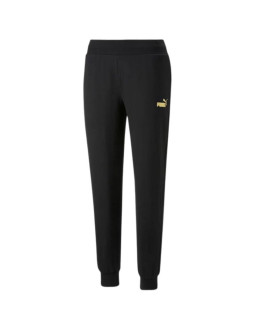 Spodnie puma ess+ metallic pants fl w 849959 2