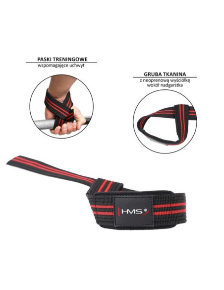 Paski treningowe do martwego ciągu hms