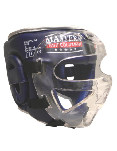 Kask bokserski masters z maską ksspu-m (wako approved)