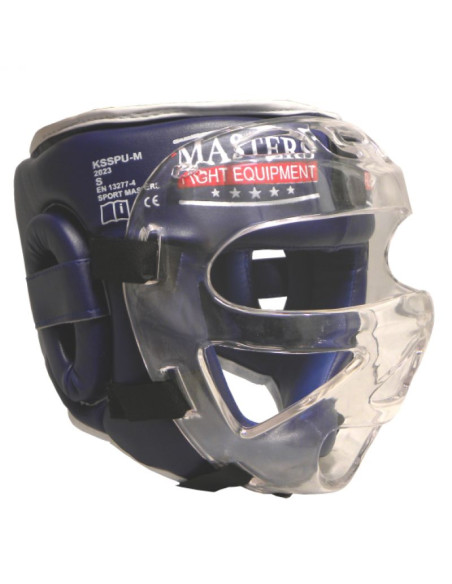 Kask bokserski masters z maską ksspu-m (wako approved)