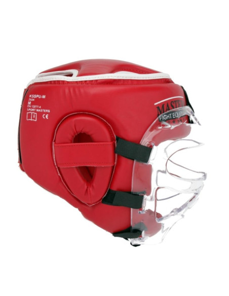 Kask bokserski masters z maską ksspu-m (wako approved)
