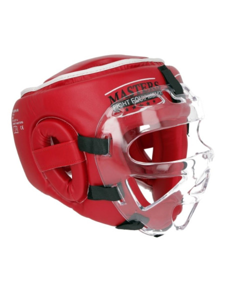 Kask bokserski masters z maską ksspu-m (wako approved)