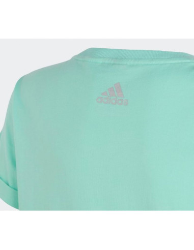 Koszulka adidas dance knotted tee jr