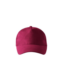 Czapka unisex 5p (garnet) 2
