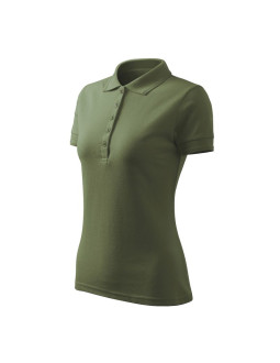 Koszulka polo damska pique polo free (khaki)