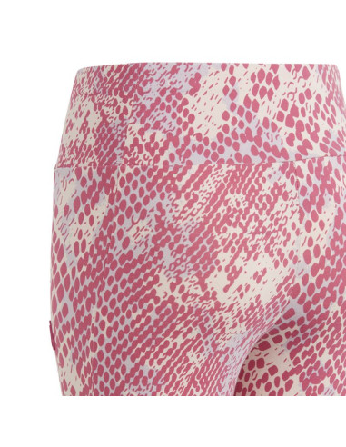 Spodnie adidas essentials future icons allover print tights jr