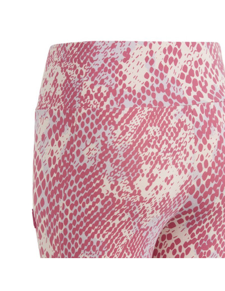 Spodnie adidas essentials future icons allover print tights jr