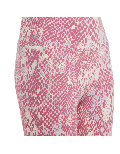 Spodnie adidas essentials future icons allover print tights jr