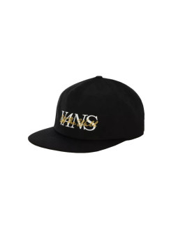 Czapka z daszkiem vans on the vans shallow cap vn0a4tq2blk