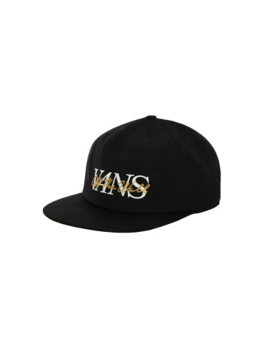 Czapka z daszkiem vans on the vans shallow cap vn0a4tq2blk