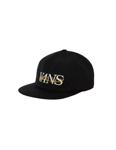 Czapka z daszkiem vans on the vans shallow cap vn0a4tq2blk