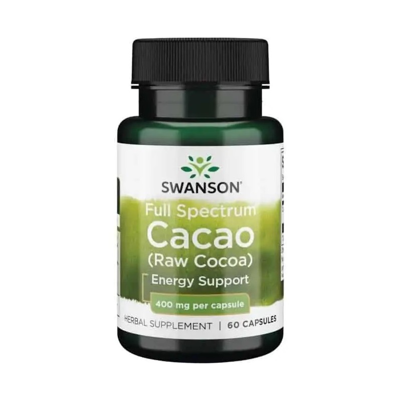 Full Spectrum Cacao (Raw Cocoa) 400 mg (60 kaps.)