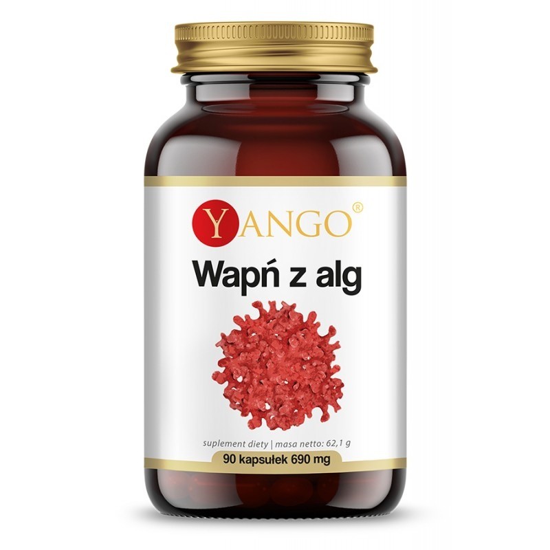 Wapń z Alg Czerwonych (90 kaps.)