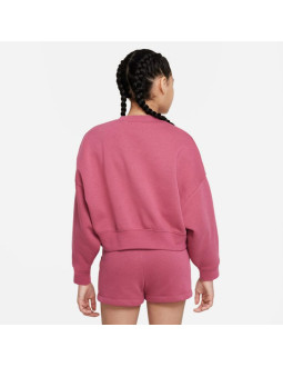 Bluza nike sportswear trend flc crew jr dv2563 2