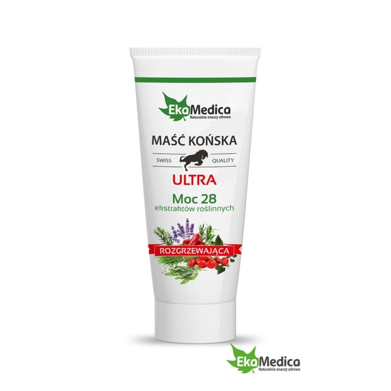 Maść Końska - moc 28 ekstraktów roślinnych (200 ml)