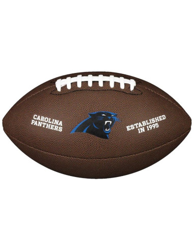 Piłka wilson nfl team logo carolina panthers ball