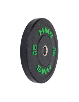 Talerz olimpijski hms bumper green 10 kg htbr10 2