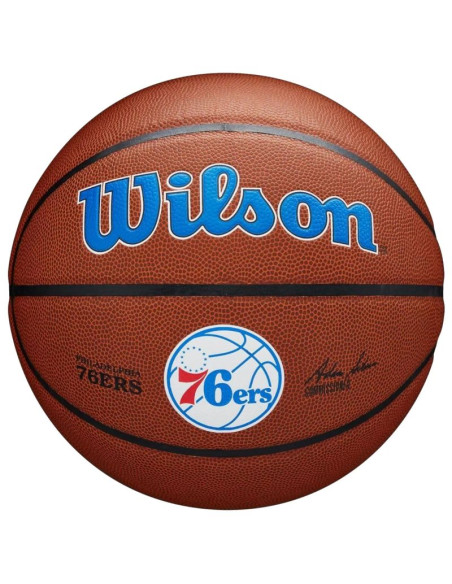 Piłka do koszykówki wilson team alliance philadelphia 76ers ball