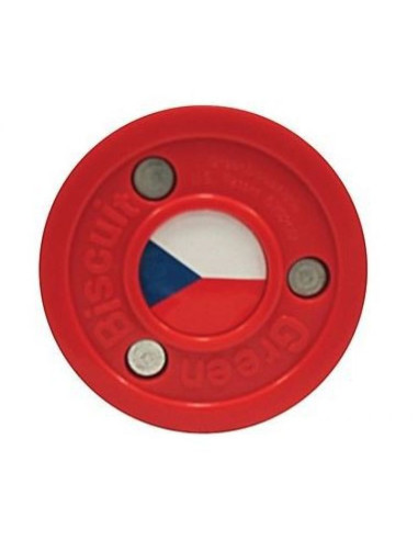 Krążek hokejowy in-line green biscuit