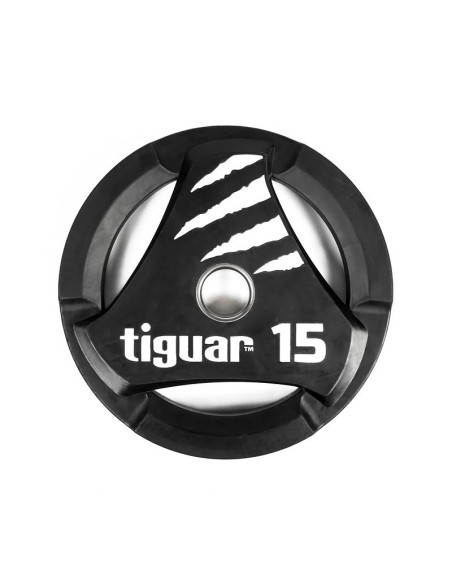 Talerz olimpijski tiguar pu 15 kg ti