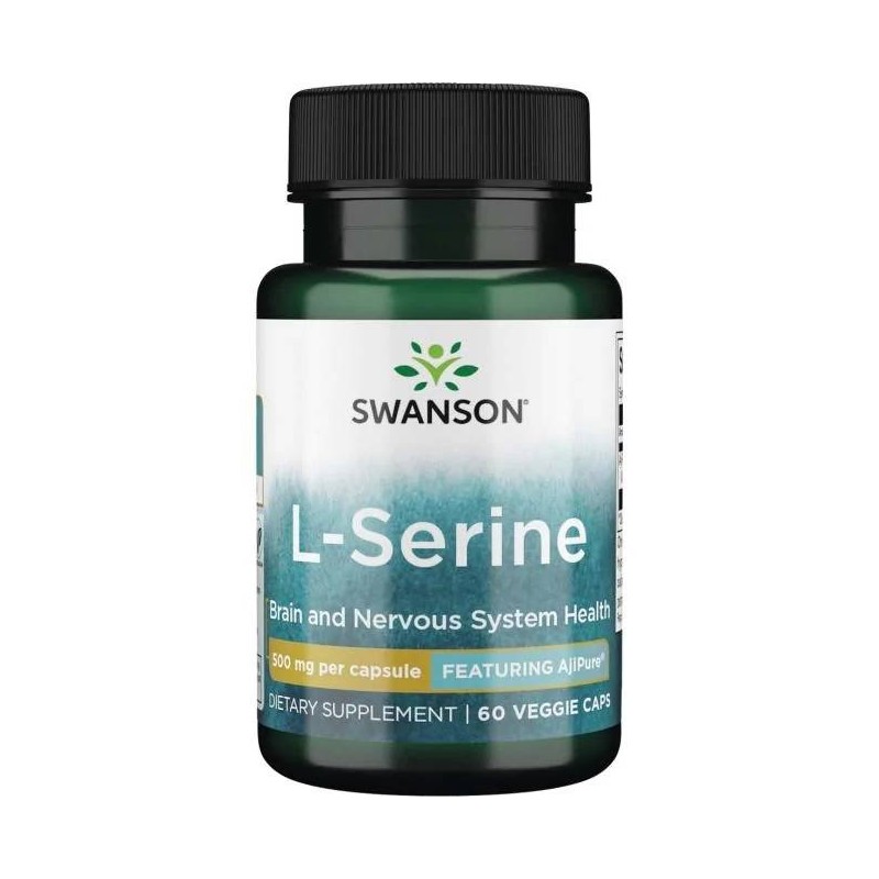 AjiPure L-seryna 500 mg (60 kaps.)