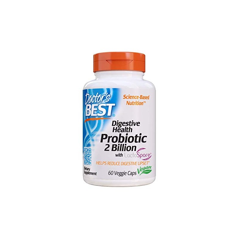 Digestive Health Probiotic with LactoSpore - Probiotyk 2 miliardy CFU (60 kaps.)