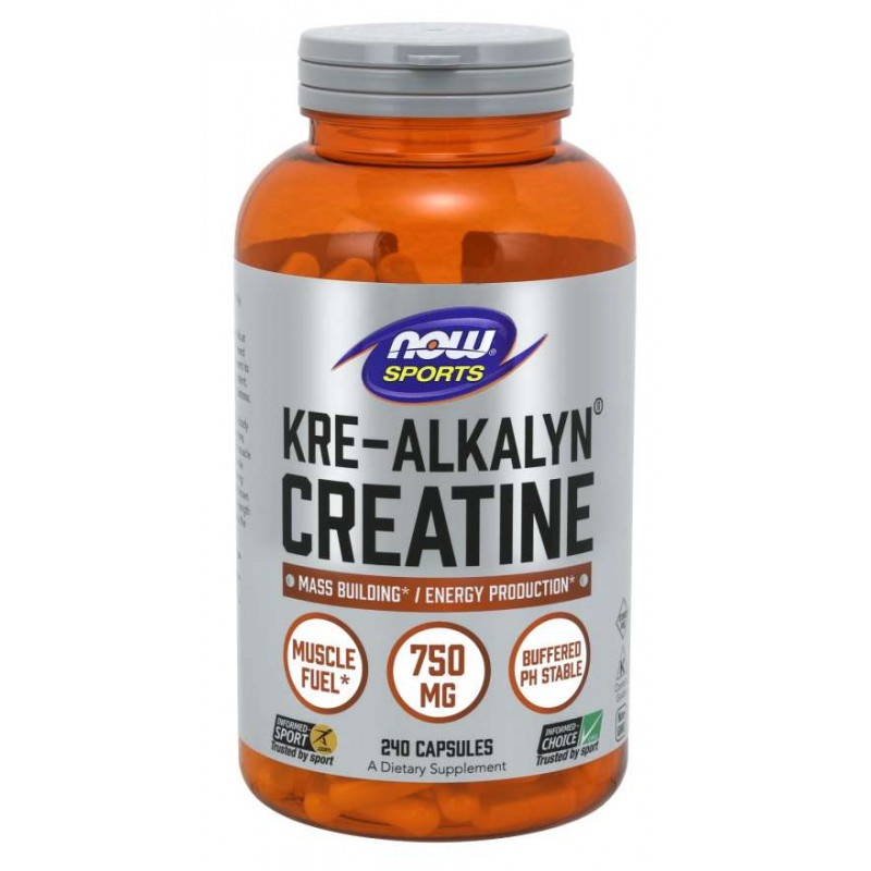 Kre-Alkalyn® Creatine - Buforowany Monohydrat Kreatyny 750 mg (240 kaps.)