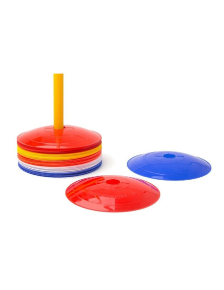 Stożki treningowe yakima ze stojakiem zbierającym 100328