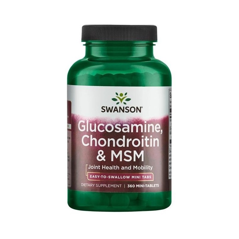 Glukozamina / Chondroityna / MSM mini tabs (360 tabl.)