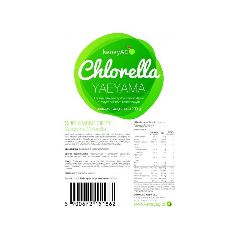 Chlorella Yaeyama (100 g)